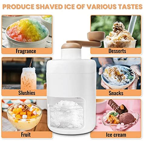 Shaved Ice Machine And Snow Cone Machine - Portable Ice Crusher And ...