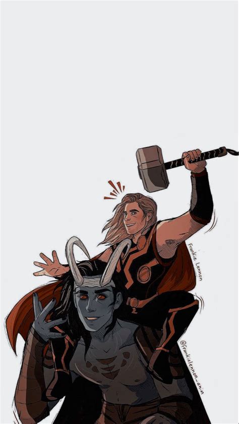 Loki Thor Art