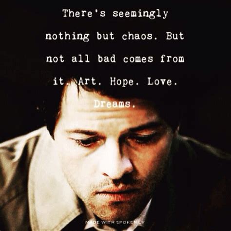 Castiel Quote | Supernatural, Castiel, Quotes