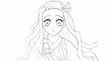 39  Nezuko Coloring Pages Cutest Demon Of Slayer sketch template