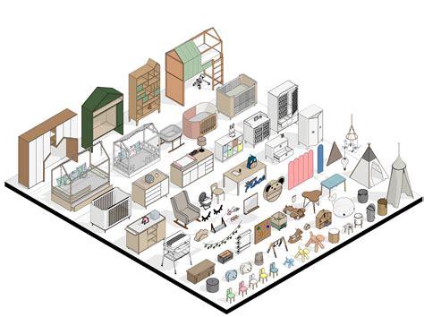 Parametric Revit Families for Interior Design | Blocks