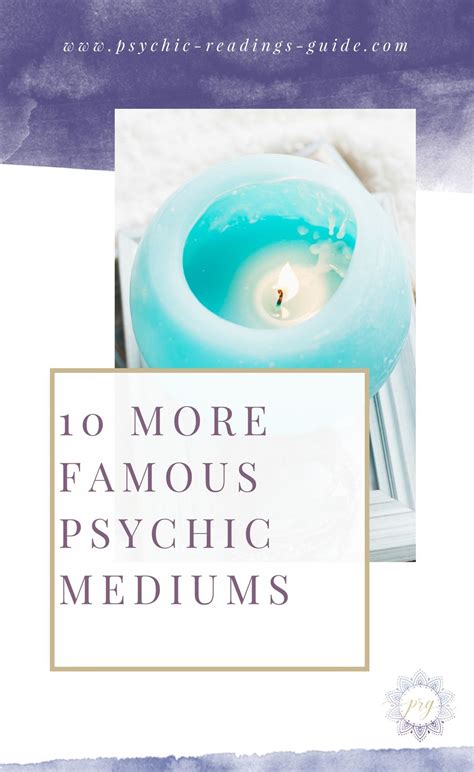 The Most Famous Psychic Mediums (you've got to read about #10) | Psychic mediums, Psychic ...