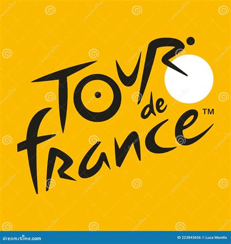 Tour De France Vector High Quality Logo - Editable Black Writing on ...