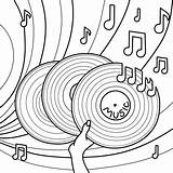 Coloring Record Pages Records Jupiter Getcolorings Sketch Page sketch template