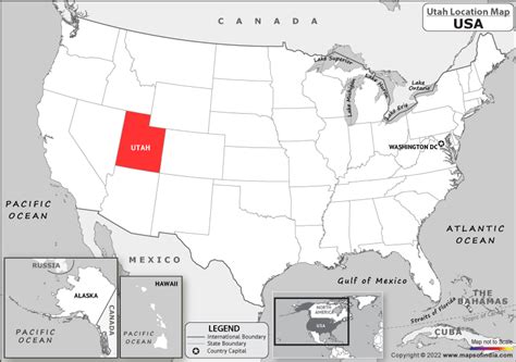 Where is Utah Located in USA? | Utah Location Map in the United States (US)