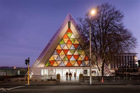 Cardboard Cathedral • Lightforge Architecture Photography