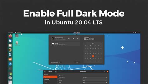 How to Enable Full Dark Mode in Ubuntu 20.04 LTS - OMG! Ubuntu