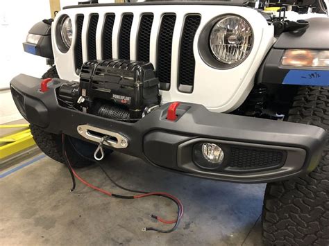 Winch Mount for Plastic Bumper | 2018+ Jeep Wrangler Forums (JL / JLU) - Rubicon, Sahara, Sport ...