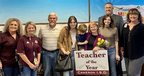 Cameron Elementary Teacher of the Year | The Cameron Herald