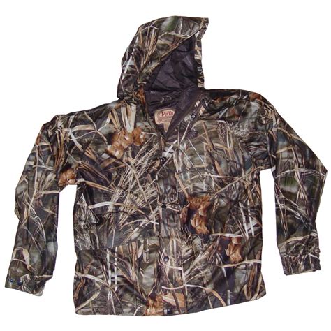 Men's Pella® Camo Packable Waterproof / Breathable Rain Jacket - 123370 ...