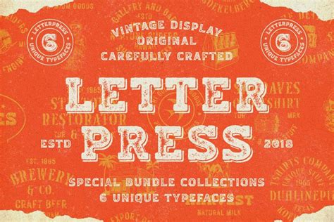 Letterpress Font - Free Font