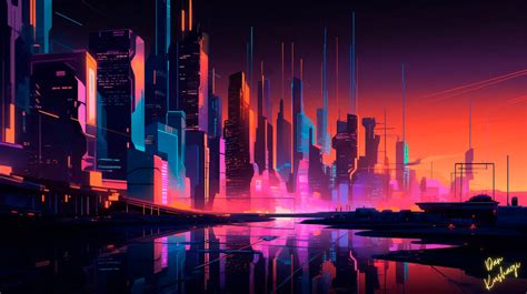 Tron City by dankushagi on DeviantArt