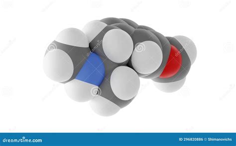 Mdma Molecule, Ecstasy, Molecular Structure, Isolated 3d Model Van Der ...