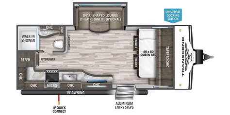 2020 Grand Design Transcend Xplor Specs & Floorplans