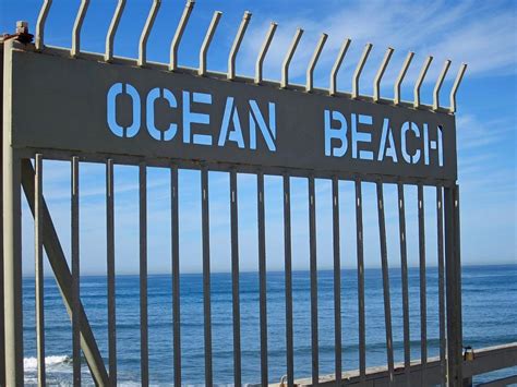 Ocean Beach Gate Photograph by Monica Donaldson Stewart - Fine Art America