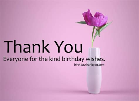 Top 100 Thank You Messages for Birthday Wishes | Thank You!