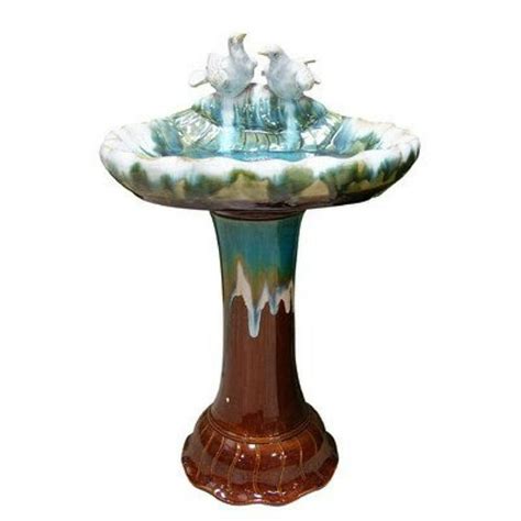 Ceramic Bird Bath - Walmart.com - Walmart.com