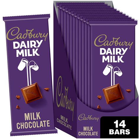 Buy CadburyDAIRY MILK Milk Chocolate Candy Bars, 3.5 oz (14 Count) Online at desertcartBrunei