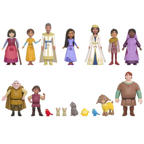 disney wish merchandise-Disneys Wish Kingdom of Rosas Character Set - MiceChat