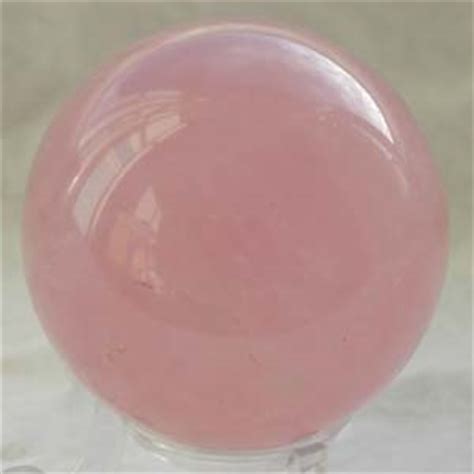 Rose quartz sphere - 1 - Earthchild