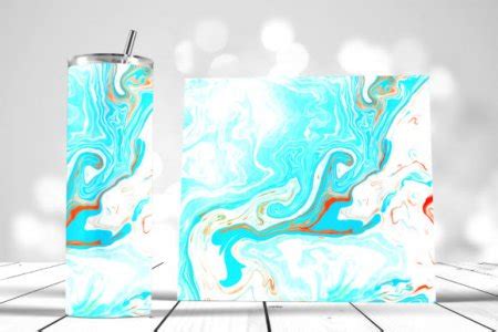 Download Tumbler Sublimation Marble Wraps - Free SVG