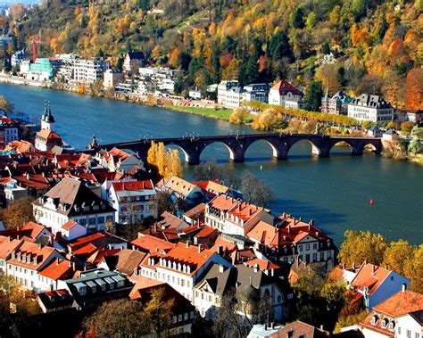 Heidelberg Bridge in Fall