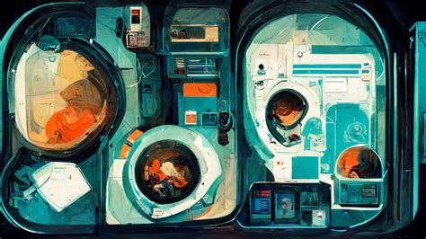 Midjourney illustration — space station - MetaStellar