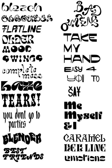 Music Typography (Updated)