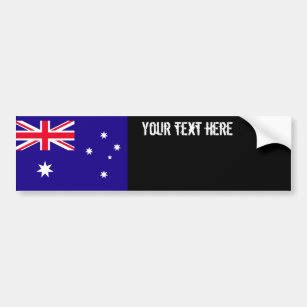 Australian Flag Bumper Stickers - Car Stickers | Zazzle.com.au