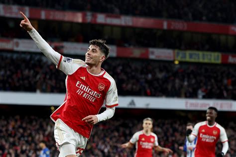 Gabriel Jesus praises ‘amazing’ Kai Havertz as Arsenal beat Brighton 2-0 - The Athletic