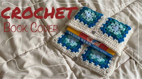 DIY crochet book cover || perfect for protecting your paperbacks (AND making them cute) - YouTube