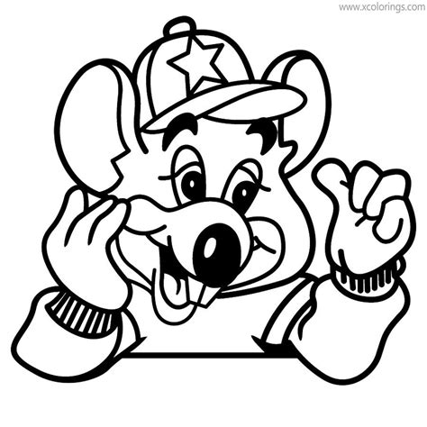 Chuck E Cheese Coloring Pages - Free Coloring Pages Printables