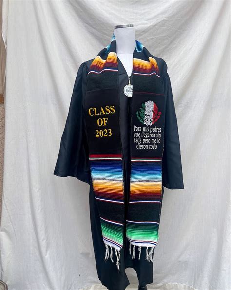 Graduation Sarape Sash Class of 2023 First Generation - Etsy