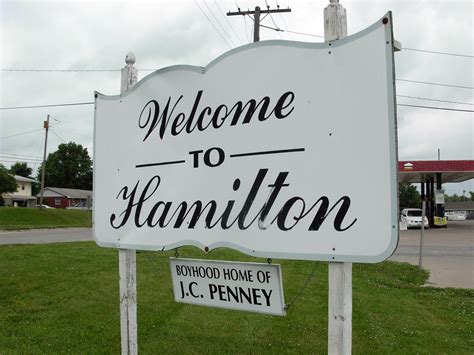 Geographically Yours Welcome: Hamilton, Missouri