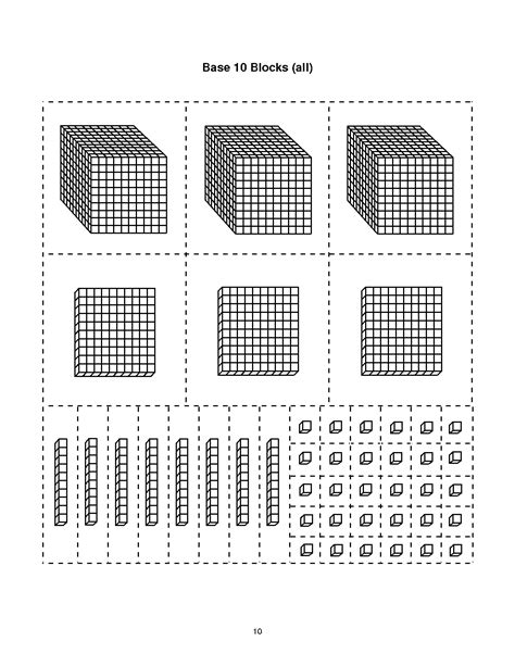 Base-10 blocks-thousands | Educação matemática, Ensino de matemática, Matemática