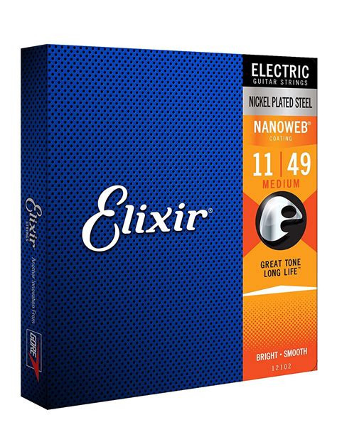 Elixir Nanoweb Electric Guitar Strings - Medium | SWAMP