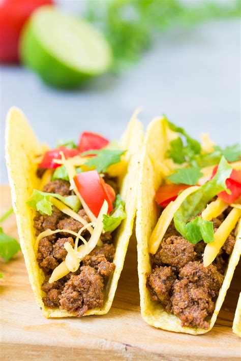 Easy Ground Beef Tacos - The Best Easy Taco Recipe!