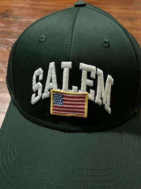 Drain Gang Salem S4LEM Green American Flag Hat | Grailed