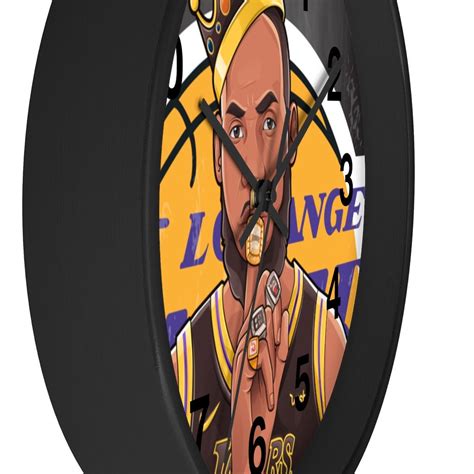 King Lebron James NBA LA Lakers Championship Rings 10 Wall Clock - Etsy