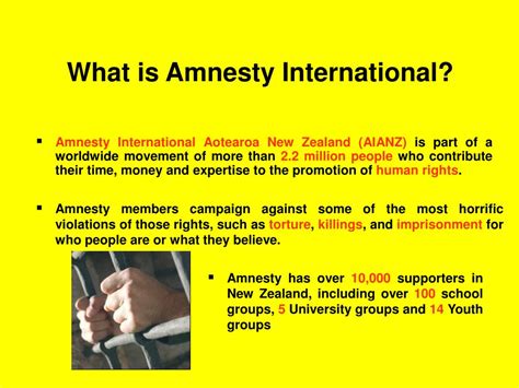 PPT - Amnesty International PowerPoint Presentation, free download - ID:3126357