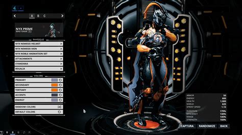 Nyx Prime FashionFrame, help plis - Players helping Players - Warframe ...