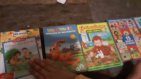 5 PBS kids DVDs collection - YouTube