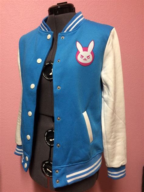 D.Va Overwatch Inspired Varsity Jacket by CakeShopCouture on Etsy | Checkered jacket, Jackets ...