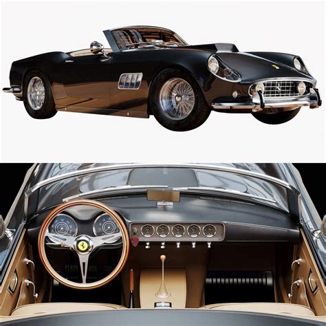 Ferrari 250 Gt Swb California Spyder - FlippedNormals