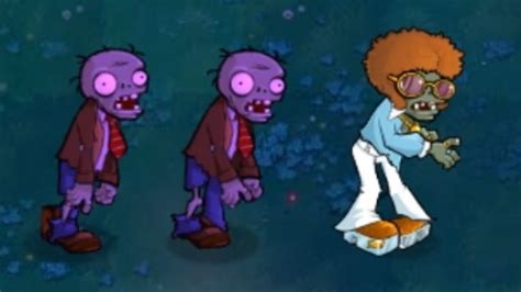 2 Normal Zombies vs 1 Dancing Zombie Fight // Plants vs Zombies - YouTube