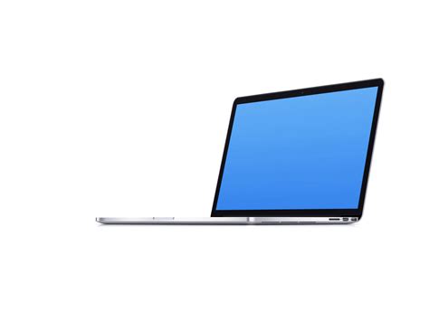 MacBook Pro Side View mockup | MockupsJar