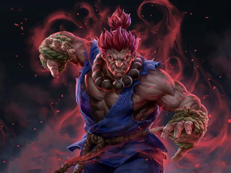 1152x864 Resolution Akuma Artwork Street Fighter 1152x864 Resolution Wallpaper - Wallpapers Den