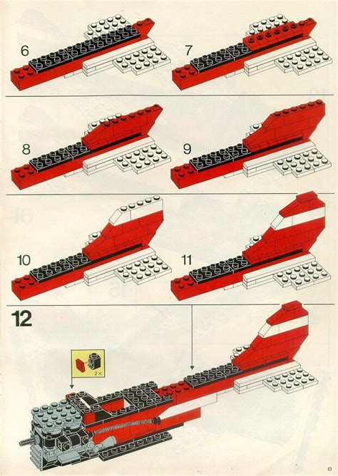 LEGO Formula 1 Racer Instructions 5540, Model Team | Formula 1, Lego, Racer