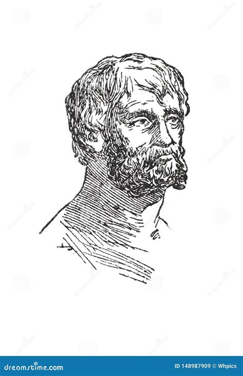 Portrait of Seneca Roman Philosopher Editorial Stock Image - Image of draw, historic: 148987909