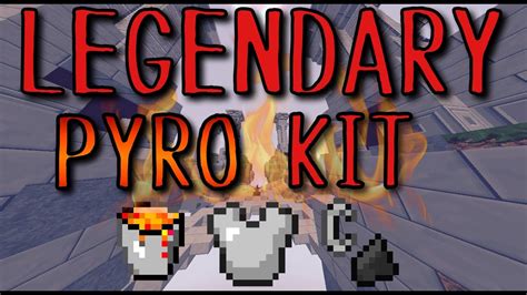 Legendary Pyro Kit Review - Hypixel Skywars - YouTube